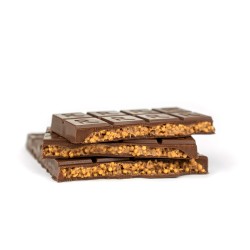 Milk chocolate, biscuit and...